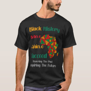 Camiseta Honrando al pasado inspirando al futuro Mes de la