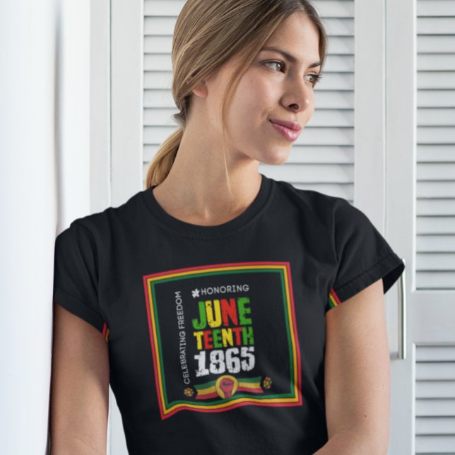 Camiseta Honrando el 18 de junio de 1865 - Celebrando la li (Subido por el creador)