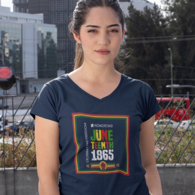 Camiseta Honrando el 18 de junio de 1865 - Celebrando la li (Subido por el creador)