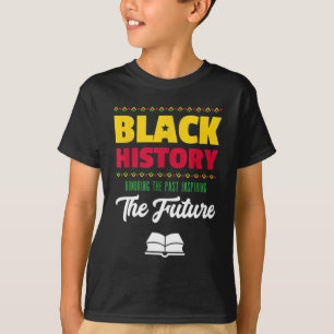 Camiseta Honrando el pasado inspirador futuro del mundo neg