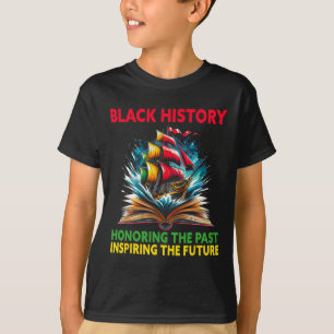 Camiseta Honrando el pasado inspirando el futuro Mes de la 