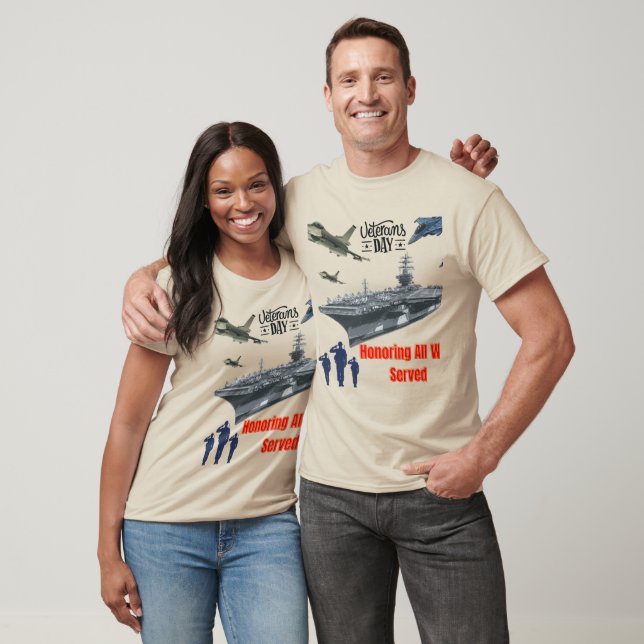 Camiseta Honrando la poderosa arena militar (Unisexo)