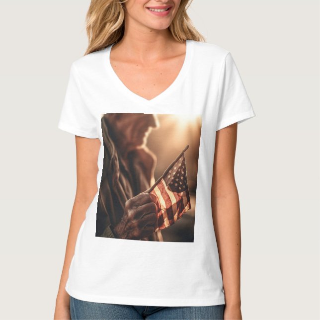 Camiseta Honrar a los que dieron a todos (Anverso)