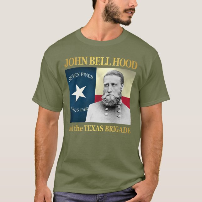 Camiseta Hood y la Brigada de Texas (Anverso)
