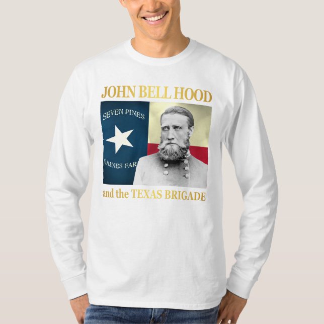 Camiseta Hood y la Brigada de Texas (Anverso)