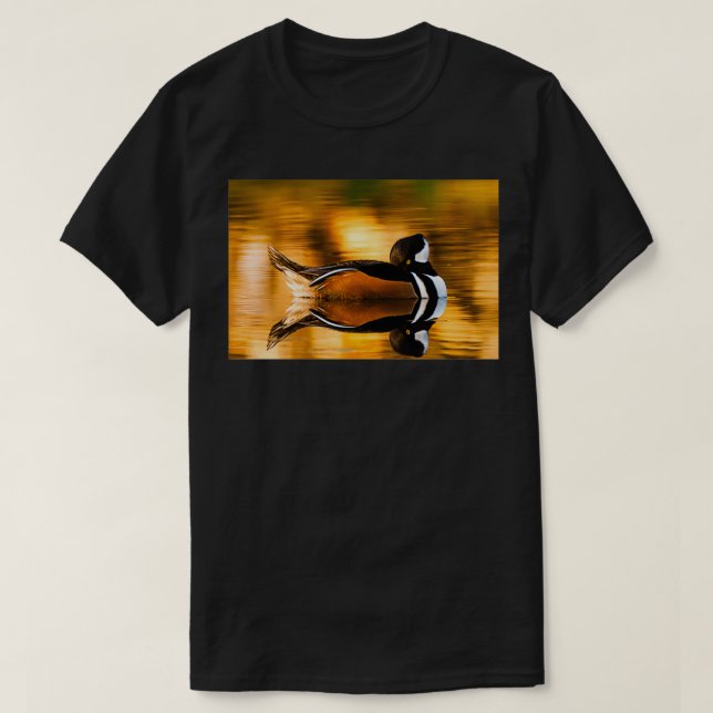 Camiseta Hooded Merganser (Diseño del anverso)