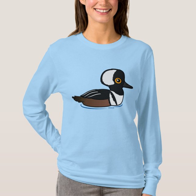 Camiseta Hooded Merganser (Anverso)
