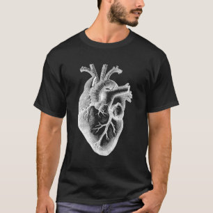 Camiseta Hoodie de la ciencia de la biología cardíaca anató