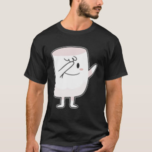 Camiseta Hoodie de Pullover de Marshmallow Adorable