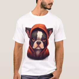 Camiseta Hoodie Frenchie: ¡Demasiado Guay Fur School!