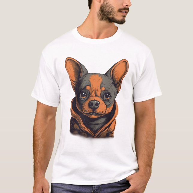 Camiseta Hoodie Frenchie: ¡Demasiado Guay Fur School! (Anverso)