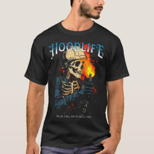 Camiseta HoodLife Skeleton Wellness Art para galardonados y