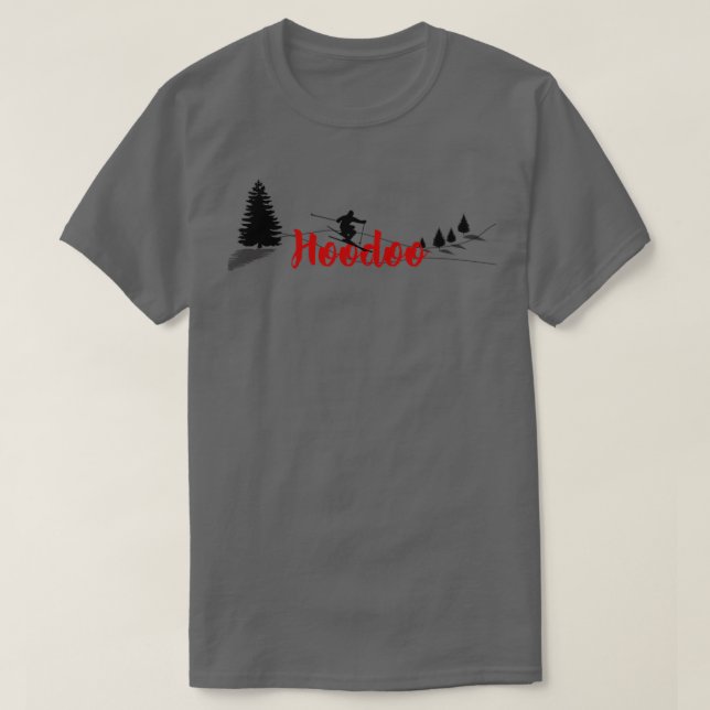 Camiseta Hoodoo Ski Long (Diseño del anverso)