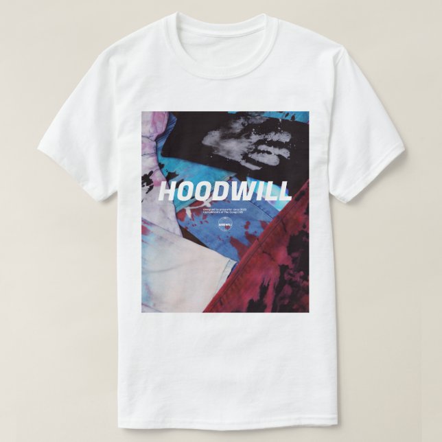 Camiseta HoodWill Denim Temores (Diseño del anverso)