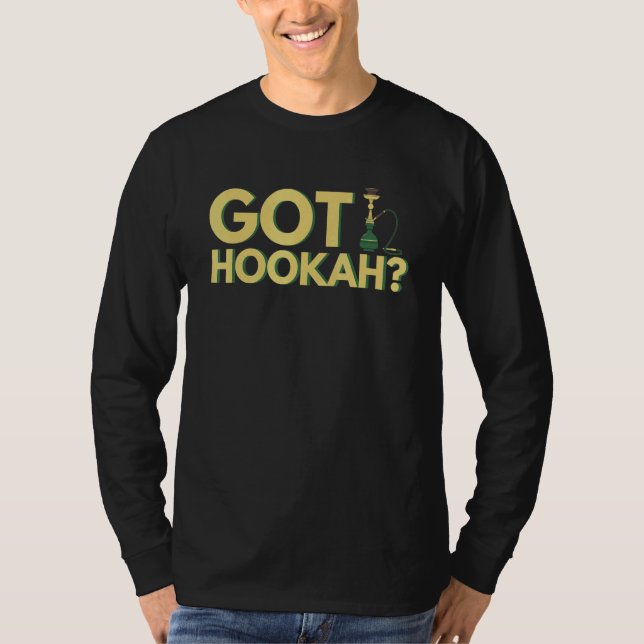 Camiseta Hookah Bar And Waterpipe (Anverso)