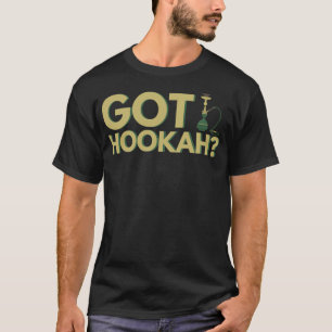 Camiseta Hookah Bar And Waterpipe Shisha Smoridin