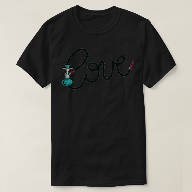 Camiseta Hookah Hookah Pipe Shisha Regalo de tabaco Funny S (Diseño del anverso)