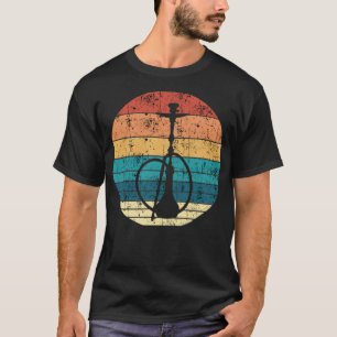 Camiseta Hookah Retro Hookah Shisha Bar Amigos amadeu
