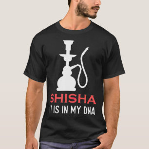 Camiseta Hookah Shisha ADN animales de tabaco bibi y tina