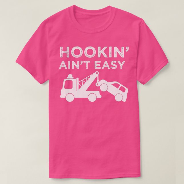 Camiseta Hookin no diseño clásico fácil (Diseño del anverso)