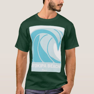 Camiseta Hookipa Beach Maui Hawaii Océano Atlántico HI Cras