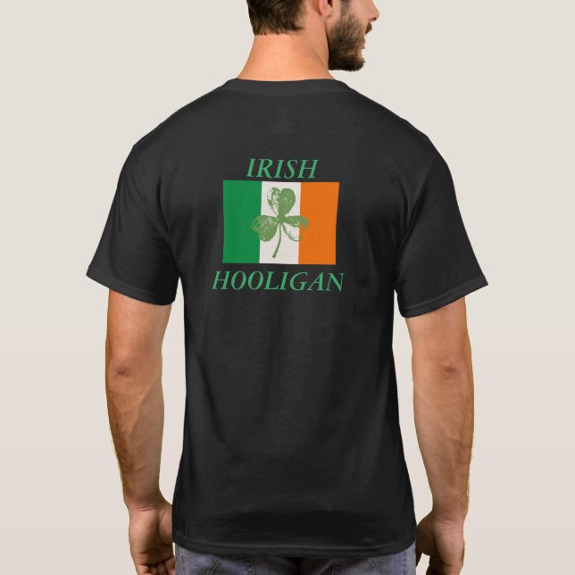 Camiseta Hooligan de Irlanda (Reverso)