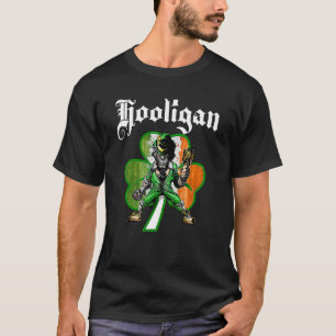 Camiseta Hooligan Leprechaun Shamrock St Patricks Day Irlan