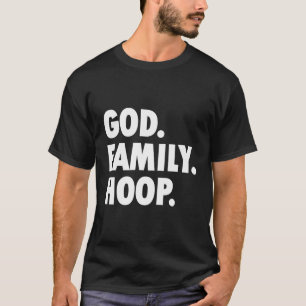 Camiseta Hoop familiar de Dios - Baloncesto de Novedad