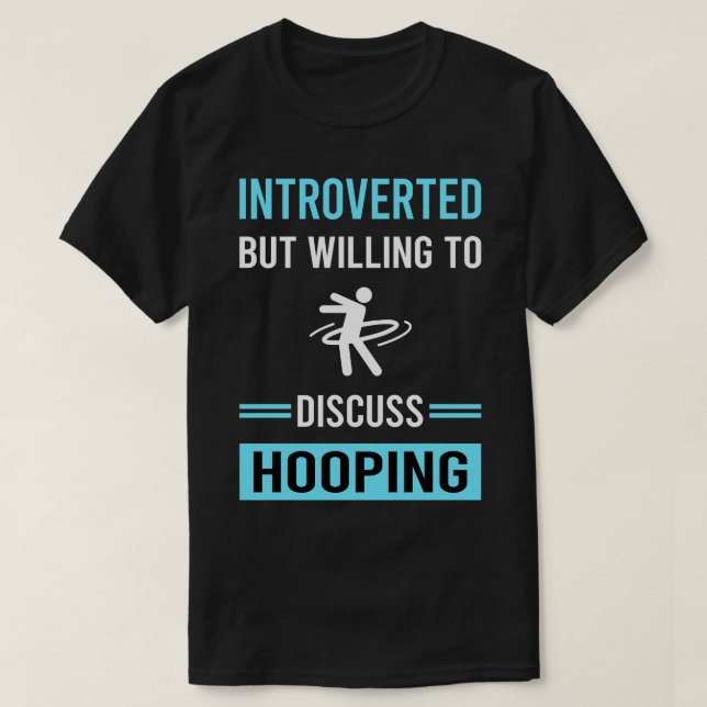 Camiseta Hoop Hooper Introvertido (Diseño del anverso)