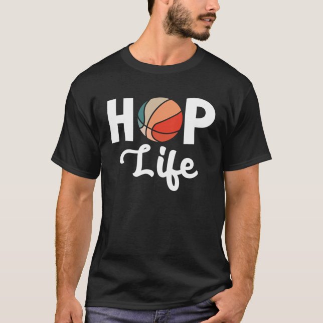 Camiseta Hoop Life Shooting Guard Basketball Game Dribbling (Anverso)