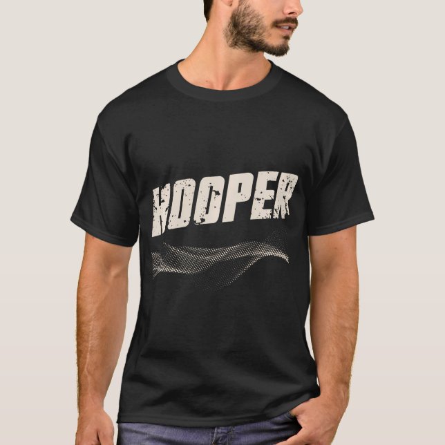 Camiseta Hooper Basketball Nacido En La Práctica En Problem (Anverso)