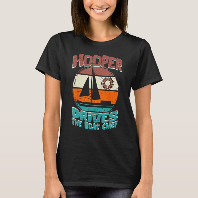 Camiseta Hooper conduce al jefe del barco (Anverso)