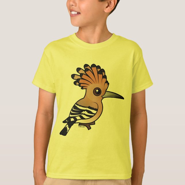 Camiseta Hoopoe de Birdorable (Anverso)