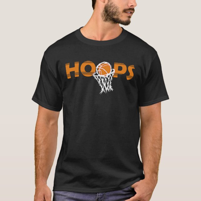 Camiseta Hoops College March Basketball Madness Tournament  (Anverso)