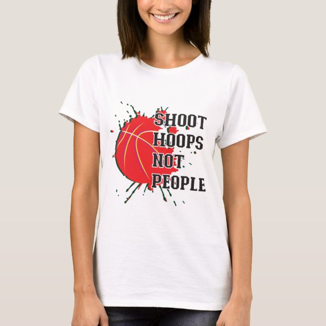Camiseta Hoops de tiro (Anverso)