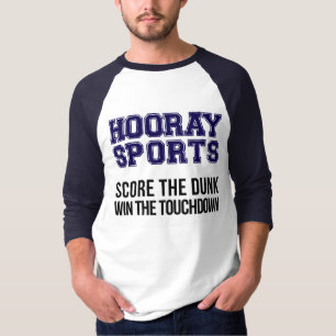 Camiseta Hooray se divierte la cuenta la clavada -