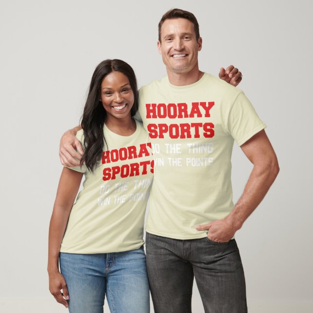 Camiseta Hooray Sports Do The Thing Win The Points (Unisexo)