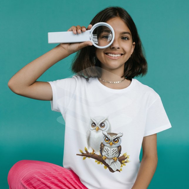 Camiseta ¡Hoot, amo a los búhos! | Chica T-Shirt (Subido por el creador)