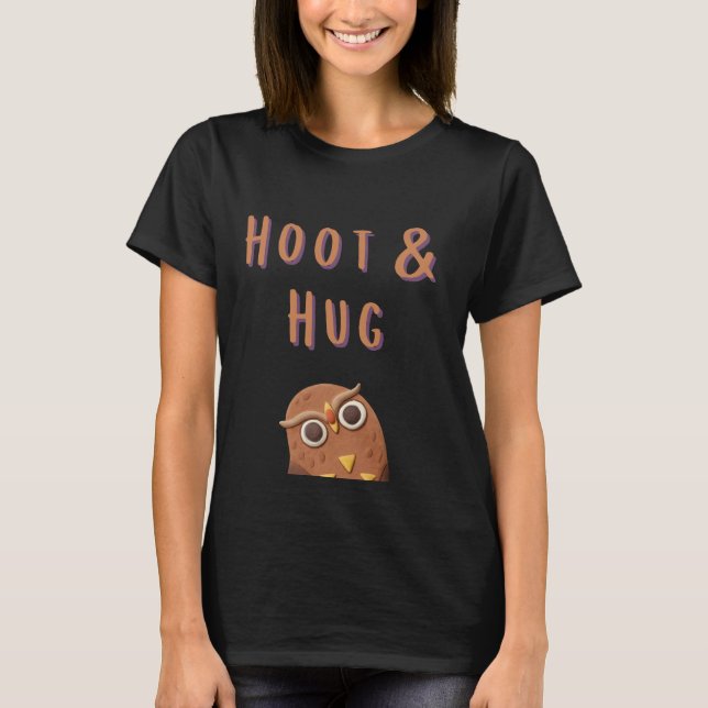 Camiseta Hoot & Hug (Anverso)