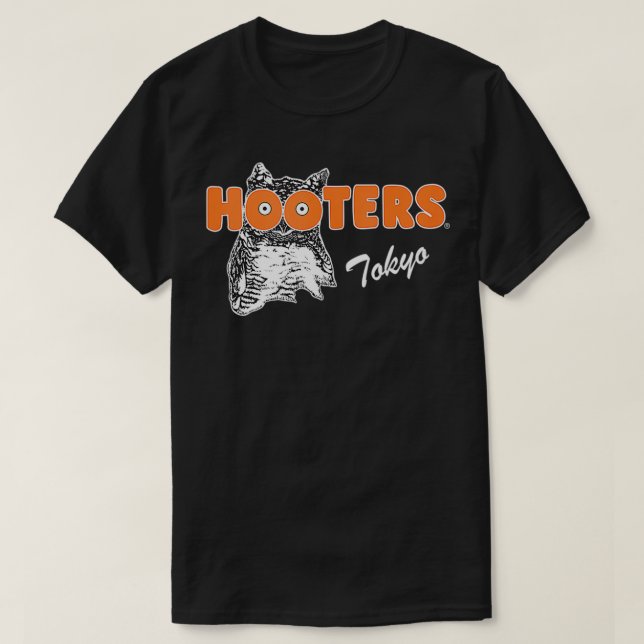 Camiseta Hooters Tokyo (Diseño del anverso)