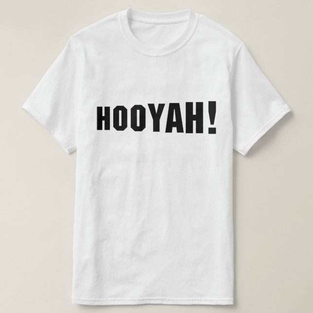 CAMISETA ¡HOOYAH! (Diseño del anverso)