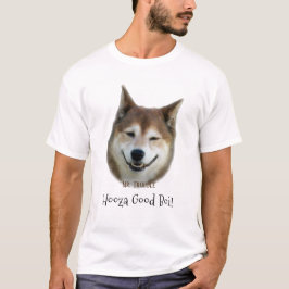 Camiseta "Hooza Good Boi!" Foto del Mascota del Personaliza