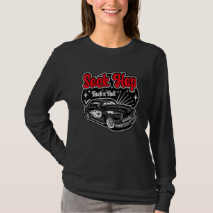 Camiseta Hop de choque de los años 50 para las mujeres homb