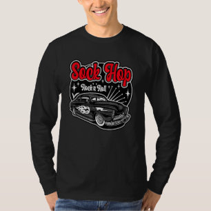 Camiseta Hop de choque de los años 50 para las mujeres homb