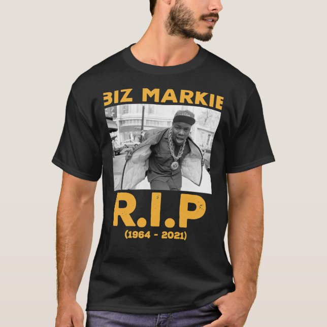 Camiseta Hop de hip hop de la vieja escuela de Biz Markie - (Anverso)