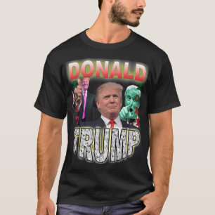 Camiseta Hop de hip hop vintage Donald Trump