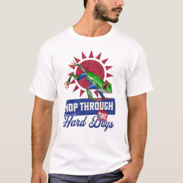 Camiseta Hop through Hard Days Amazon Tree Frog