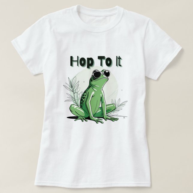 Camiseta Hop to It (Diseño del anverso)