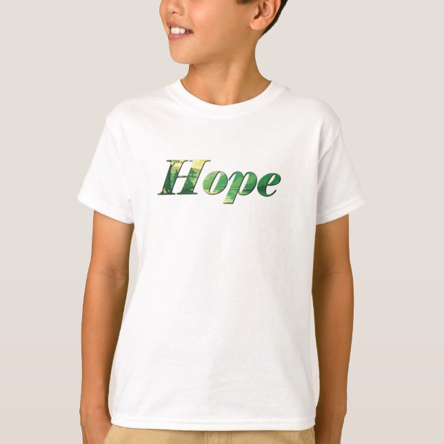 Camiseta Hope. (Anverso)