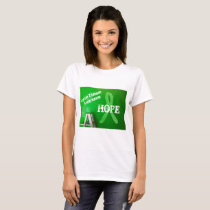 Camiseta HOPE de la cinta de concientización sobre